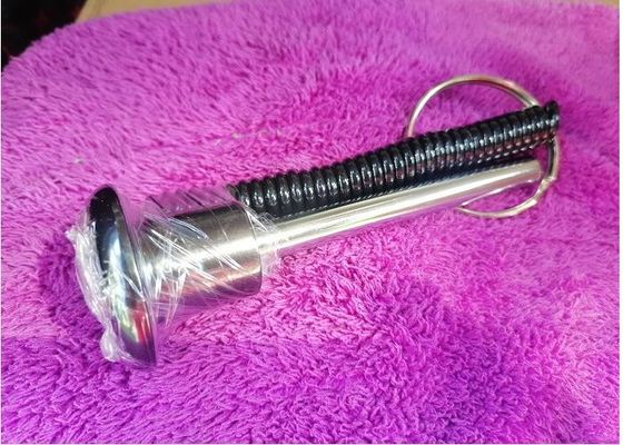 قبعات بلاستيكية لأجزاء معدات اللياقة البدنية دبوس محدد الوزن بحبل زنبركي مرن