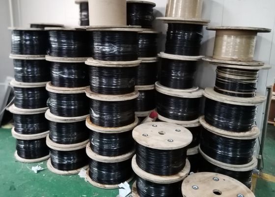 สายไหมสีดํา Gym ทนทานมีประสิทธิภาพสําหรับการฝึกแรง 5MM / 6MM / 6.5MM