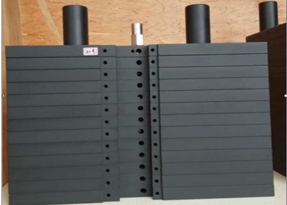 أقراص أوزان معدات الصالة الرياضية من الحديد الزهر المقاومة للانزلاق بفتحة 1 بوصة