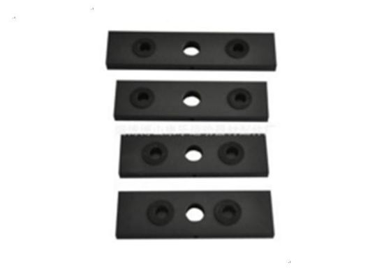 نوادي الجيم مستطيلة الوزن لوحات اختياري الصلب مادة الجمنازيوم الوزن كومة