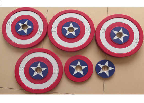 شعبية لوحات الوزن وحدة المعالجة المركزية الحديد لوحات الصالة الرياضية 45 لوحات وزن 45 رطل