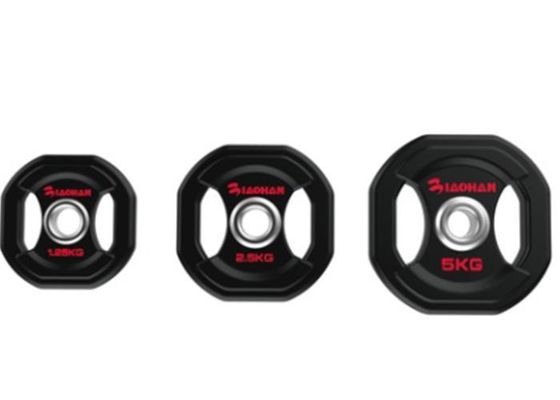 لوحات وزن المعادن التجارية ، ورفع الاثقال لوحات مع المطاط / مادة الصلب