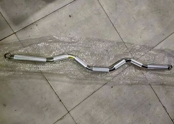 مرفق كابل شريط دوار من الألومنيوم مقاس 47 بوصة من الصالة الرياضية لمدربي الكابلات الوظيفية المزدوجة