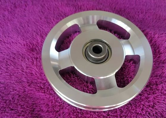 La polea/CNC de la aptitud de la aleación del tratamiento de la oxidación pulió las ruedas de la polea del gimnasio