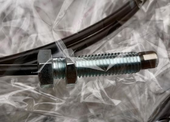 حبل أسلاك الفولاذ المطلي بالنايلون 3/16 `` القطر الخارجي لمعدات الصالة الرياضية