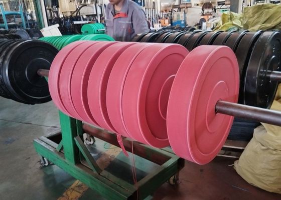 ألواح الوزن الحديدية 5kg-20kg اختياري للقوة والصمود