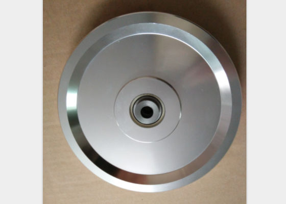 Color plata grande 152 milímetro X 10.5m m x 20.5m m de la polea del equipo del gimnasio para la aptitud