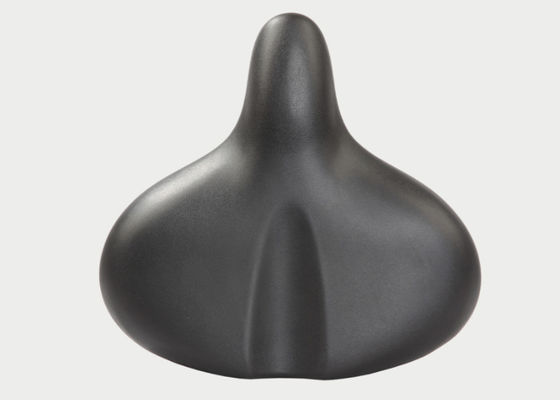 O coxim de Seat ereto material da bicicleta do couro do plutônio para o anúncio publicitário bate o logotipo disponível