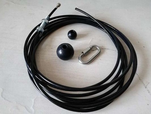 6 mm đường kính ngoài dây nylon tráng, câu lạc bộ thể dục Cáp thép