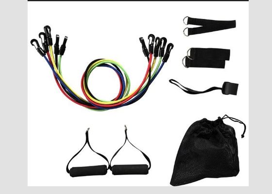 5 रंग ठोस पायस घर व्यायाम रस्सी 200LBS प्रतिरोध प्रतिरोध वजन