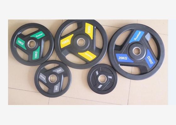 تدريب بالبار 2.5 كجم 20 كجم لوحات وزن مطاطية