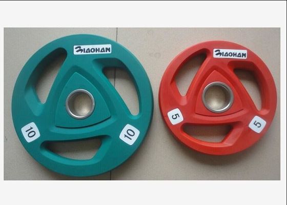 تدريب بالبار 2.5 كجم 20 كجم لوحات وزن مطاطية