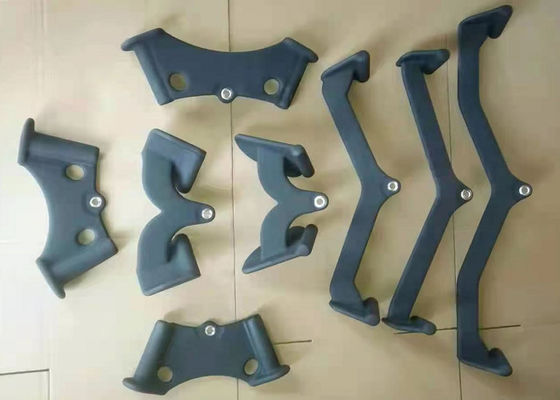 8 Fuctional Black Rubber Coated Gym Accessories Accessories Gym Rope Handle