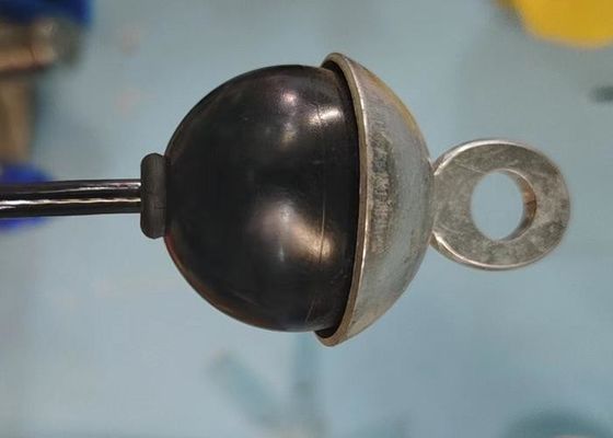 قطع غيار معدات الصالة الرياضية RAPID ، حبل الأسلاك البلاستيكية السوداء لمعدات الصالة الرياضية