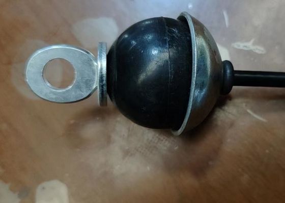 حبل سلك رياضي مطلي بالنايلون 1/4 `` القطر الخارجي لنوادي اللياقة البدنية التجارية