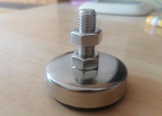 Equipo casero del gimnasio de Pin Adjustable Foot Pad For de la máquina del peso